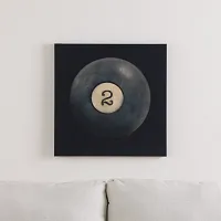 Vbillardiii Multicolored Square Canvas Wall Art