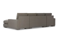 Edgewater Elite Brown Double Chaise Sectional