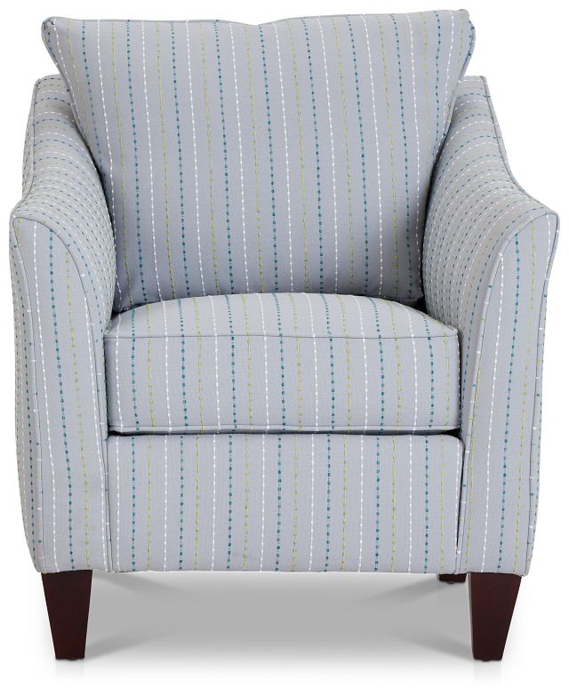 Woodlawn Gray Fabric Accent Chair