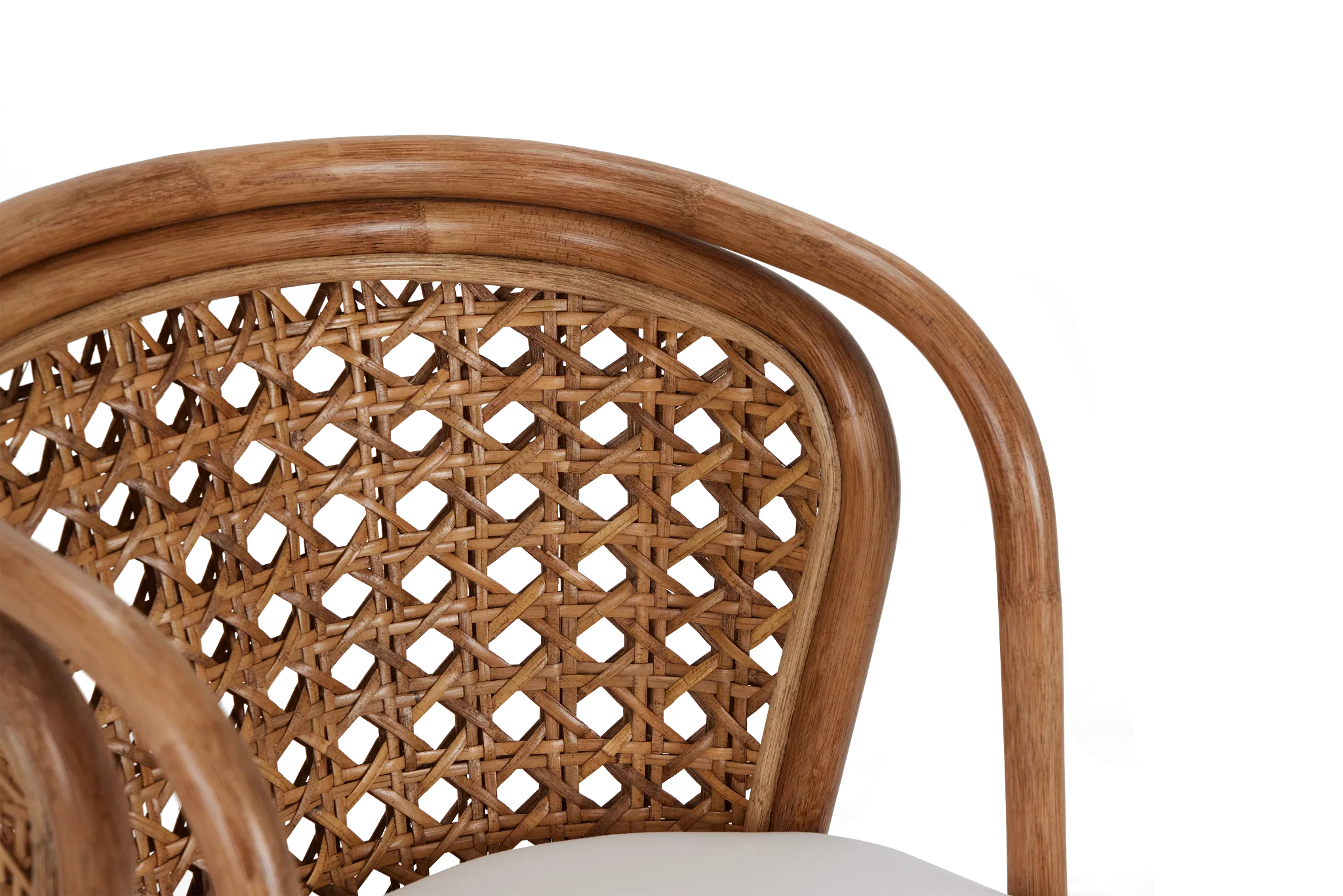 Maui Light Tonewoven 24" Upholstered Barstool