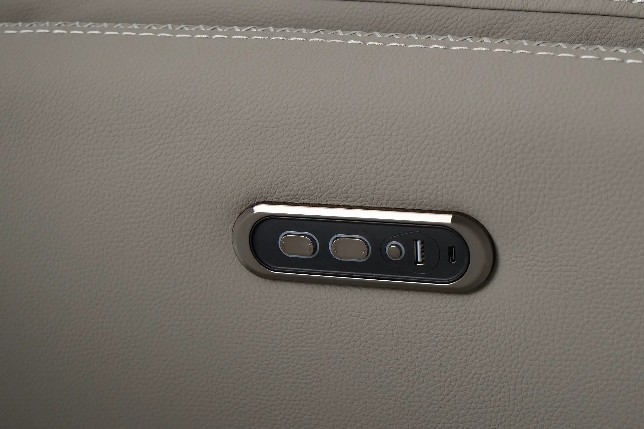 Jett Gray Micro Power Reclining Loveseat Jett Gray Micro Power Reclining Loveseat