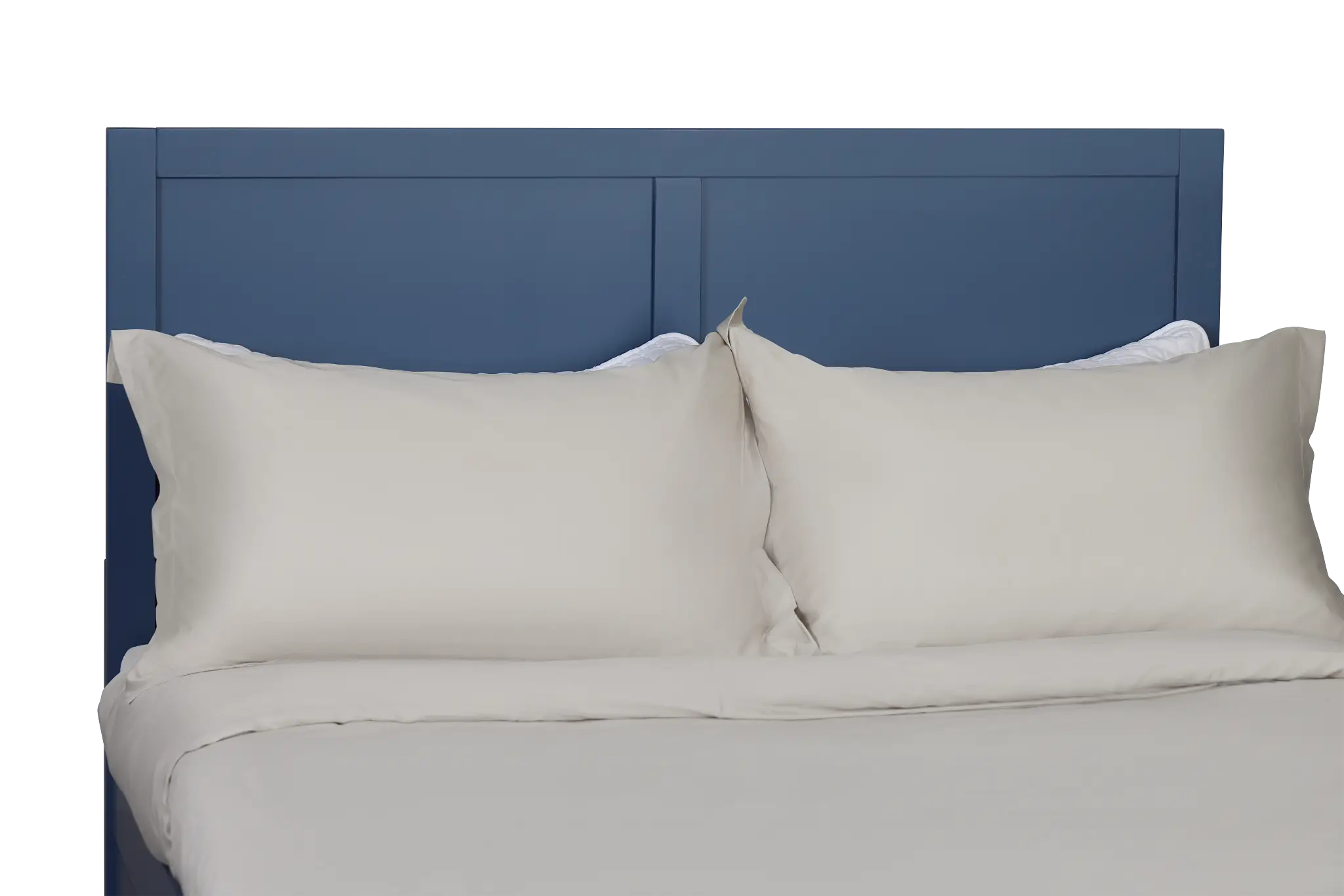 Charleston Dark Blue Panel Bed Charleston Dark Blue Panel Bed