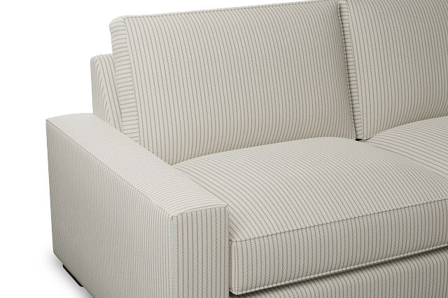 Edgewater Lucy Light Beige 84" Sofa W/ 2 Cushions