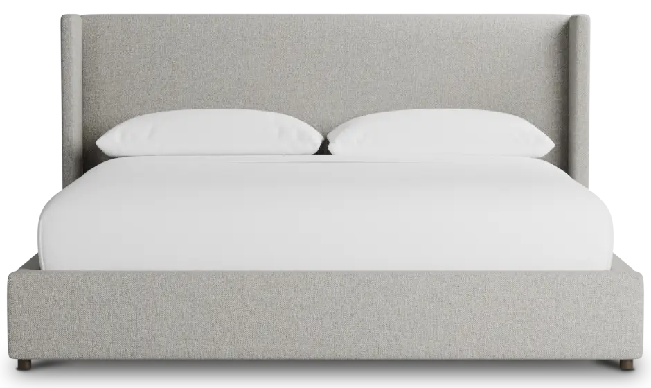 Captiva Elavation Khaki 48" Upholstered Shelter Bed Captiva Elavation Khaki 48" Upholstered Shelter Bed