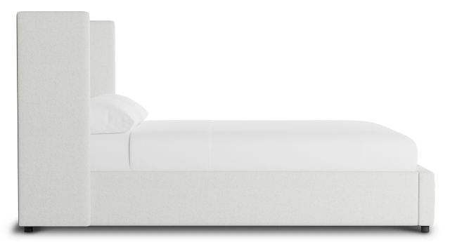 Captiva Elite Ivory 48" Upholstered Shelter Bed
