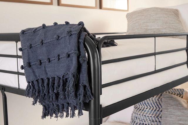 Rory Black Metal Bunk Bed