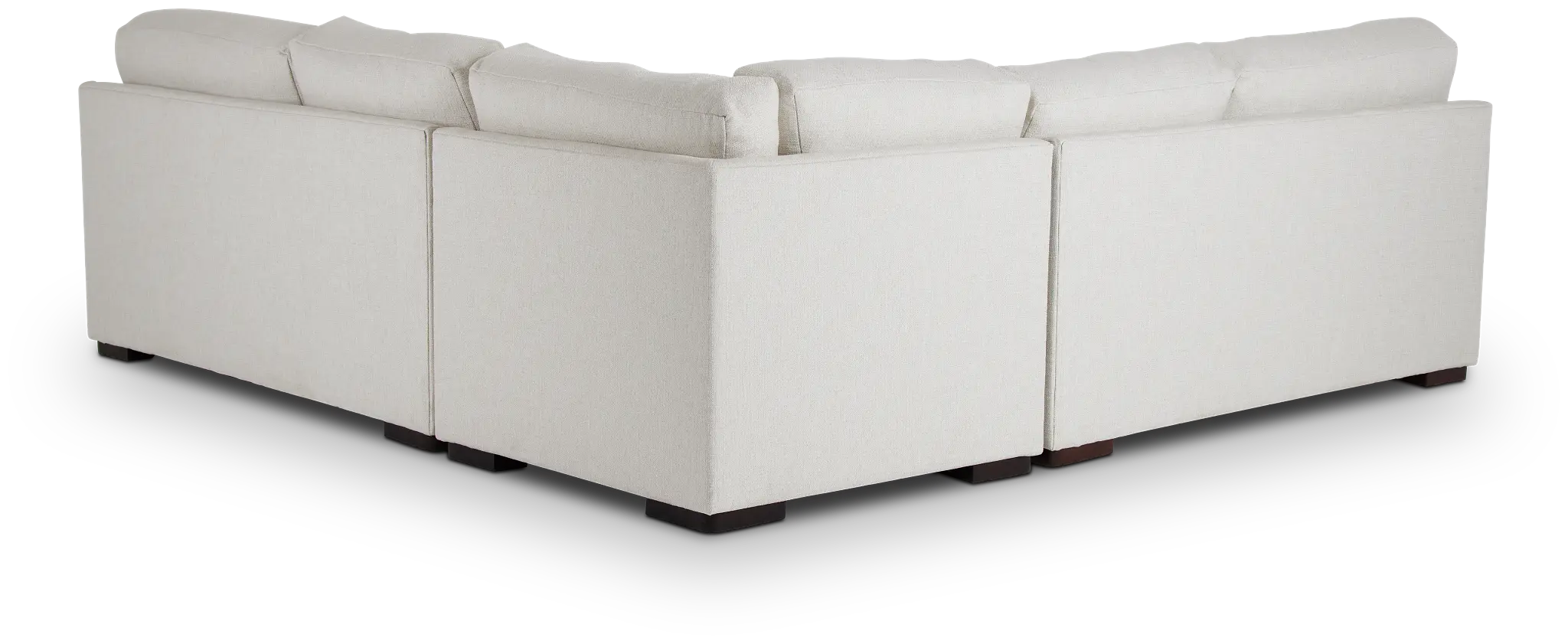 Veronica White Down Small Two-arm Sectional Veronica White Down Small Two-arm Sectional