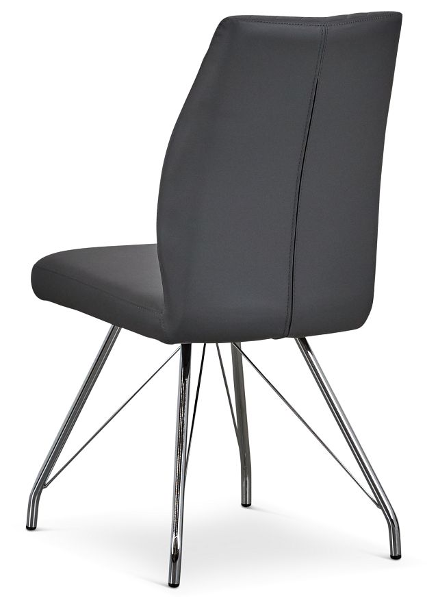Lima Gray Upholstered Side Chair