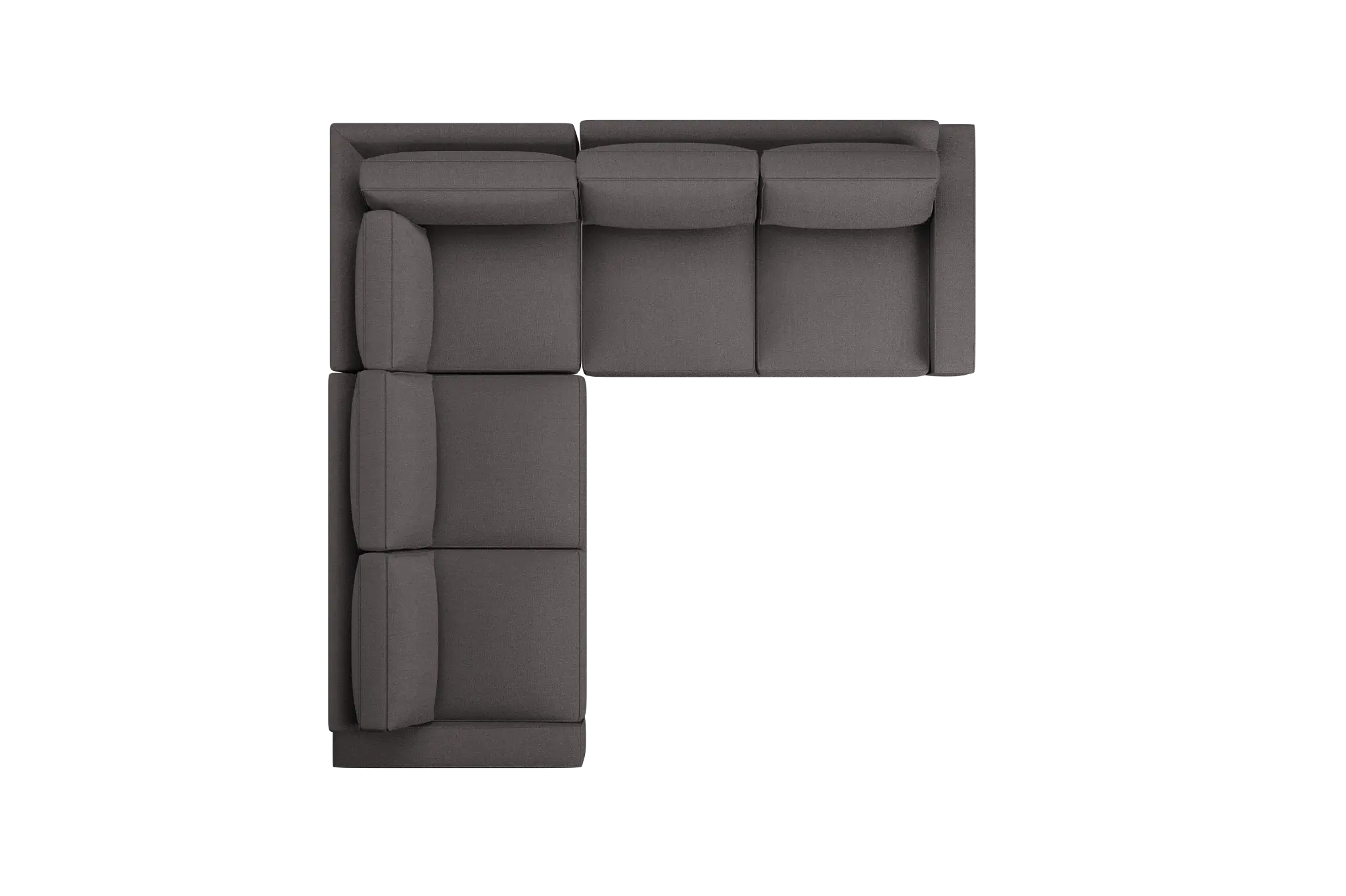 Edgewater Peyton Gray Small Two-arm Sectional Edgewater Peyton Gray Small Two-arm Sectional