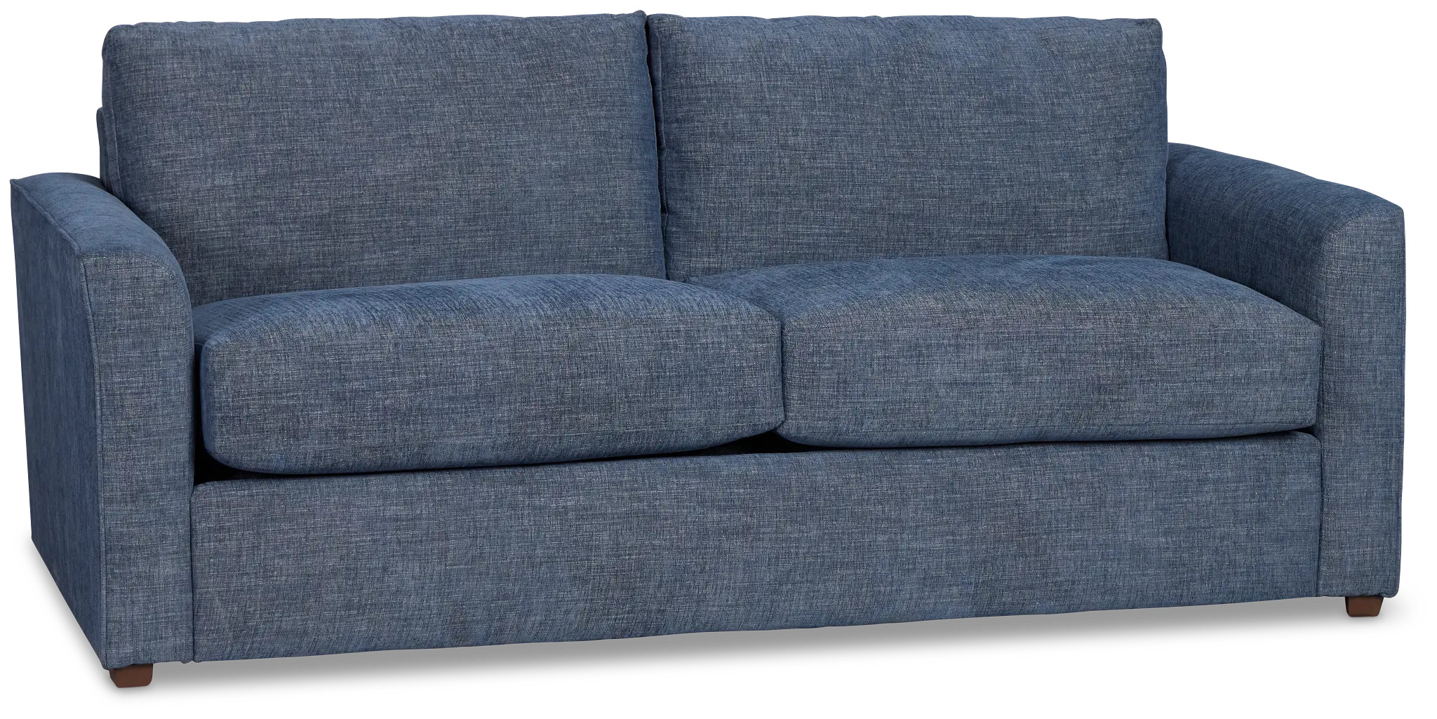 Davis Dark Blue Micro Memory Foam Sleeper Davis Dark Blue Micro Memory Foam Sleeper