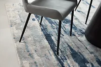 Palma Dark Blue 8x10 Area Rug