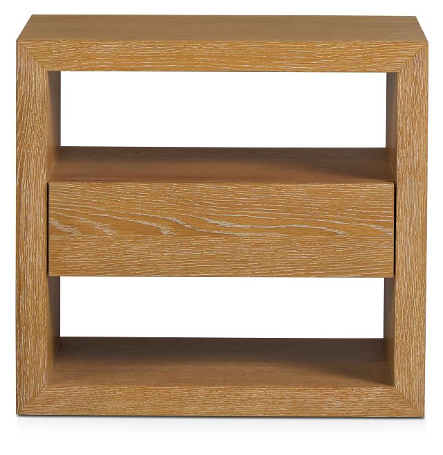 Nantucket Light Tone Open Nightstand