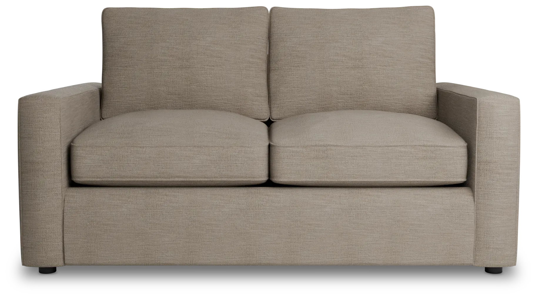 Siesta Victory Taupe Fabric Loveseat Siesta Victory Taupe Fabric Loveseat