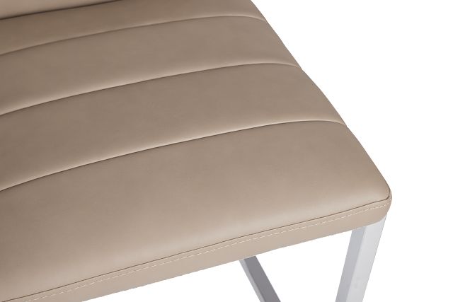 Amalfi Taupe 24" Upholstered Barstool