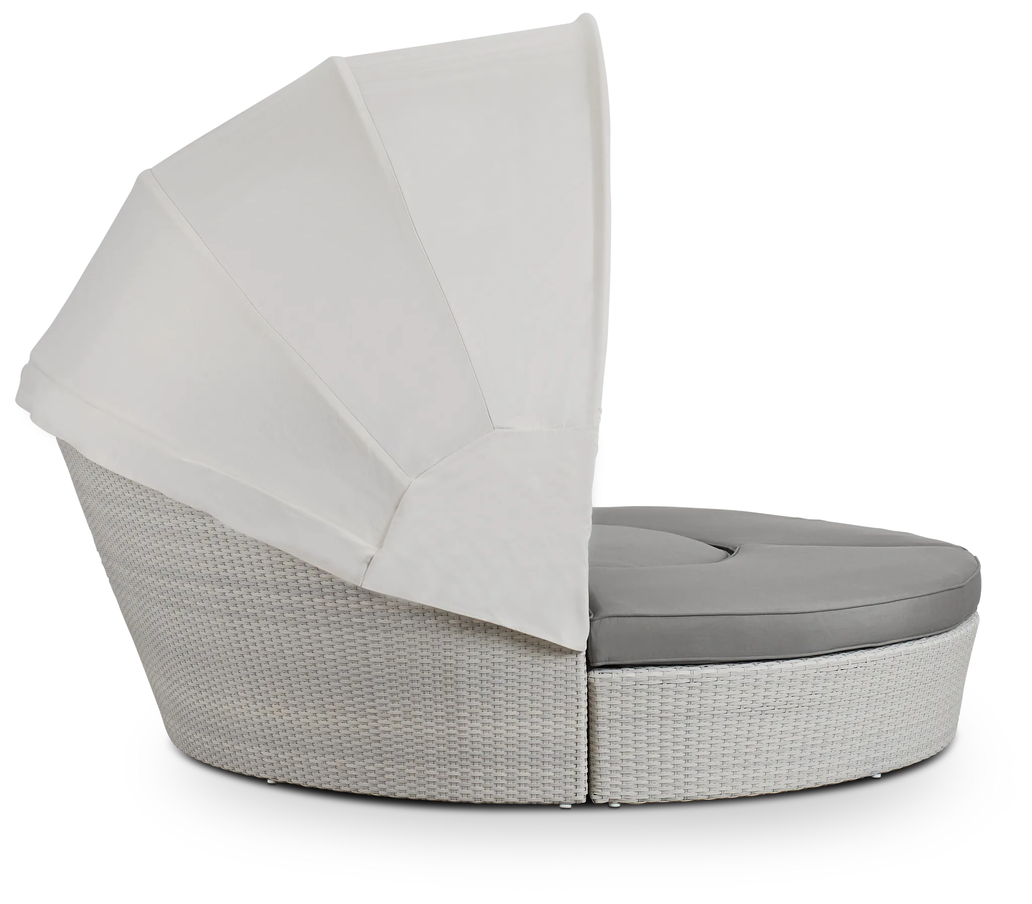 Biscayne Gray Canopy Daybed