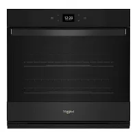 Whirlpool 5030l Series Black Single Electric Oven