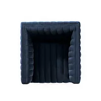 Four Hands Sarah Navy Velvet Swivel Accent Chair