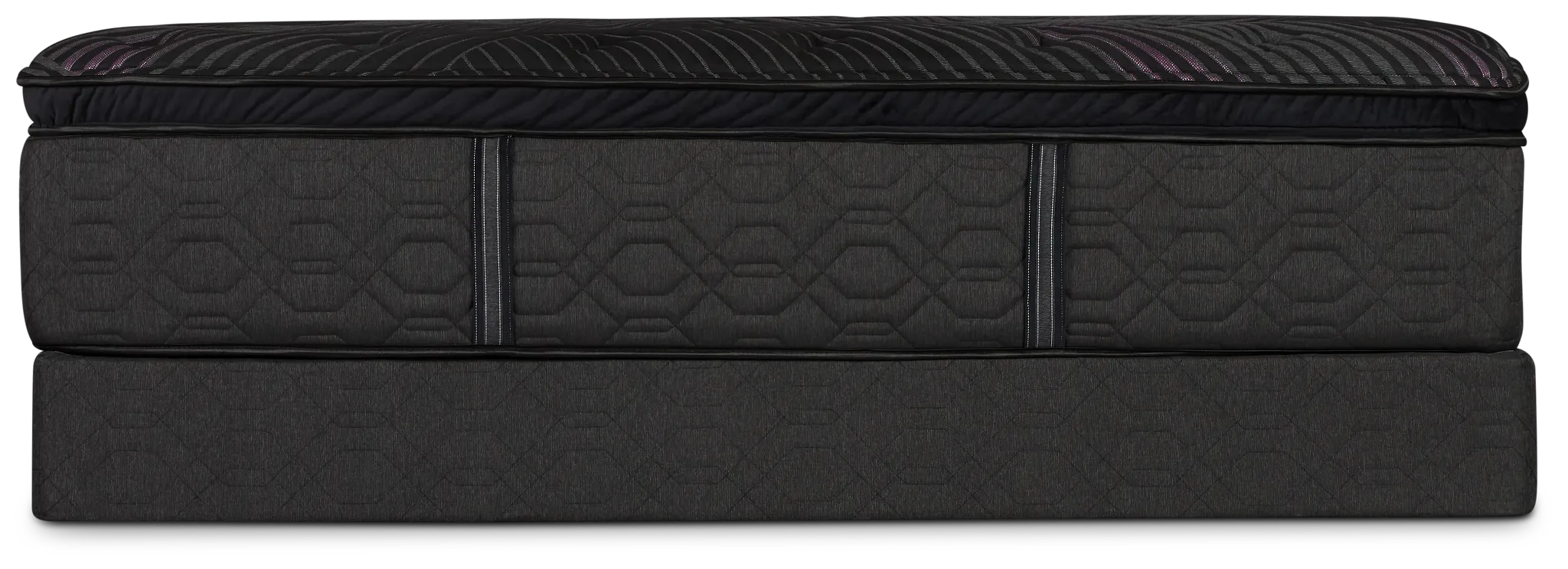 Beautyrest Black Series Two Plush Pillow Top Mattress Set