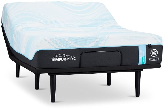 Tempur-pedic Luxebreeze Medium Ease Adjustable Mattress Set