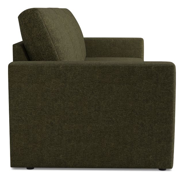 Citymod Green Fabric 3-piece Modular Sofa