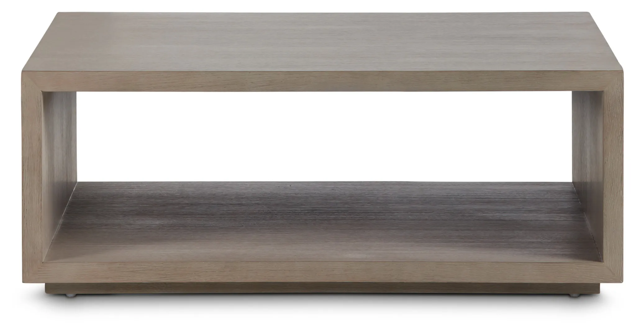 Nixon Light Tone Open Square Coffee Table