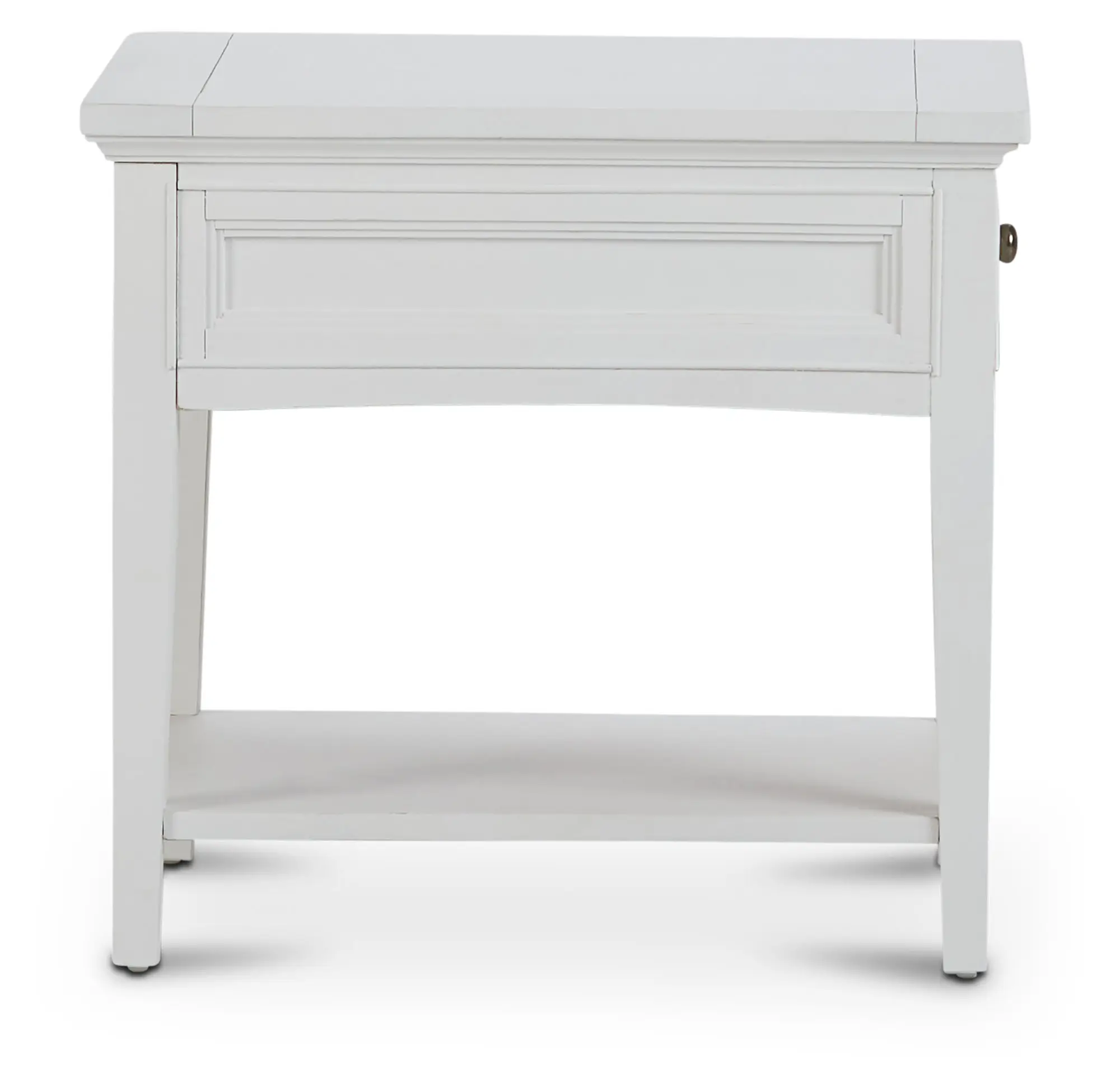 Heron Cove White Rectangular End Table Heron Cove White Rectangular End Table