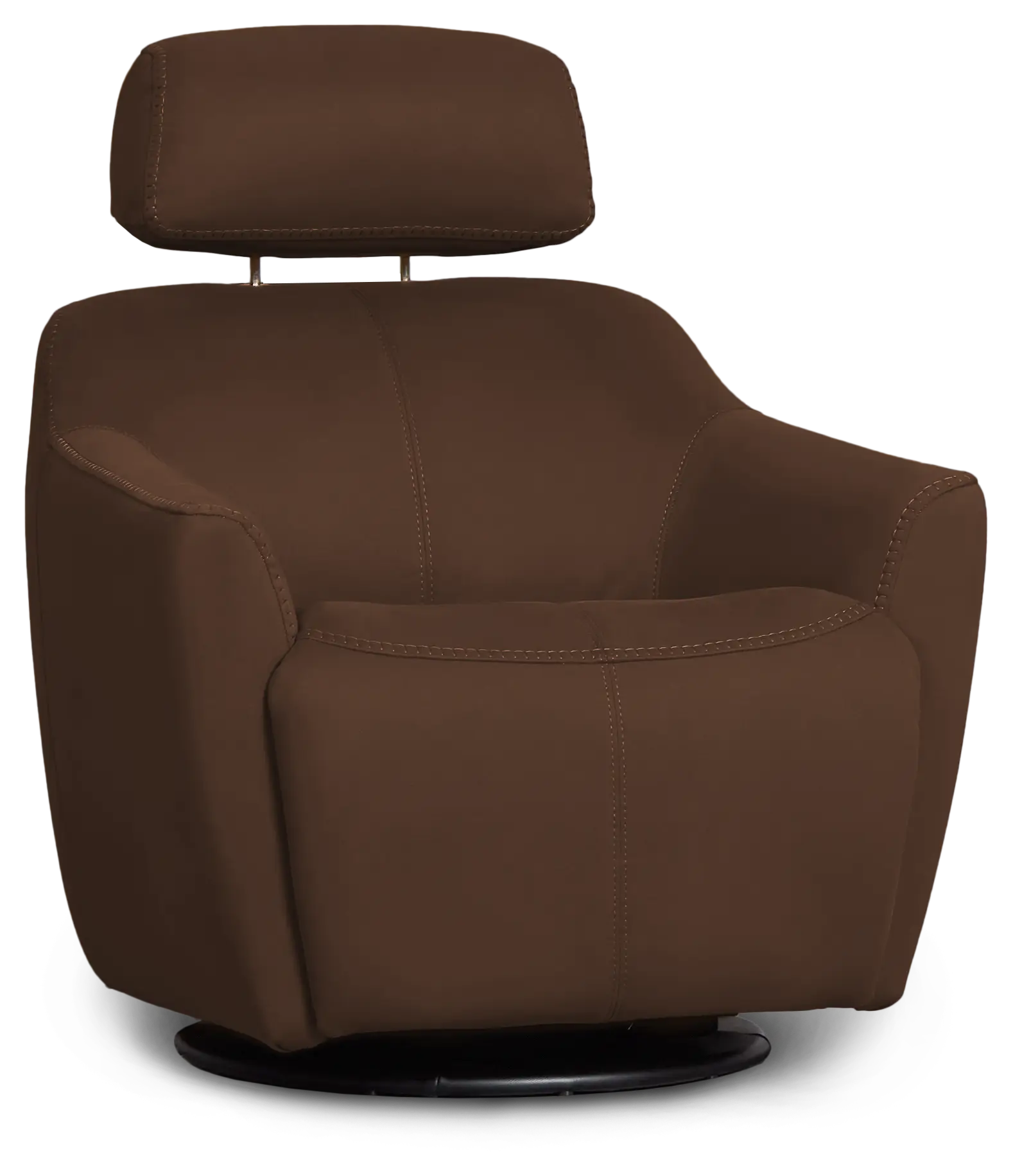 Aria Dark Brown Micro Power Swivel Recliner Aria Dark Brown Micro Power Swivel Recliner