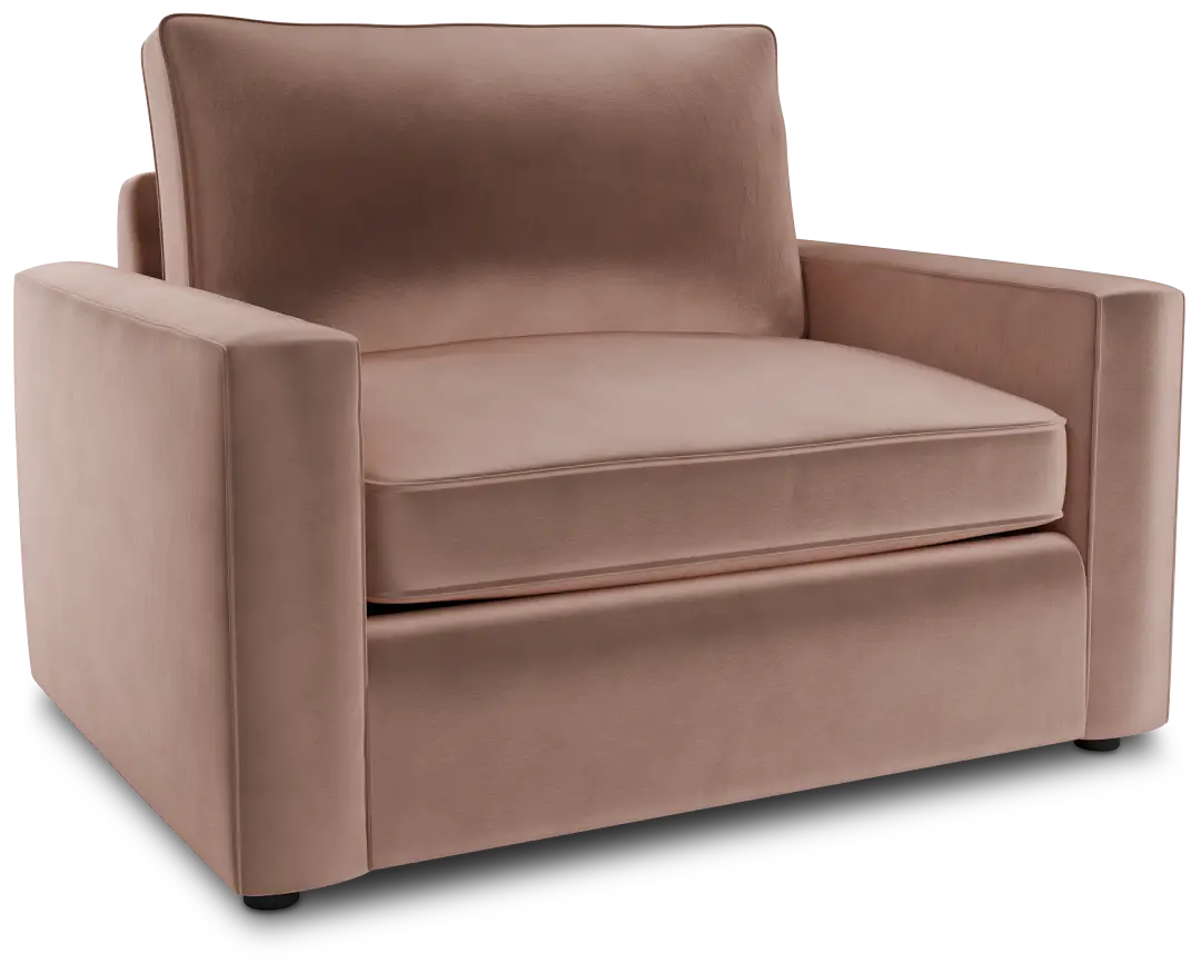 Siesta Joya Light Pink Fabric Cooling Memory Foam Sleeper Siesta Joya Light Pink Fabric Cooling Memory Foam Sleeper