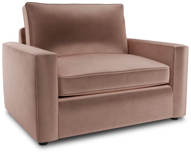 Siesta Joya Light Pink Fabric Cooling Memory Foam Sleeper