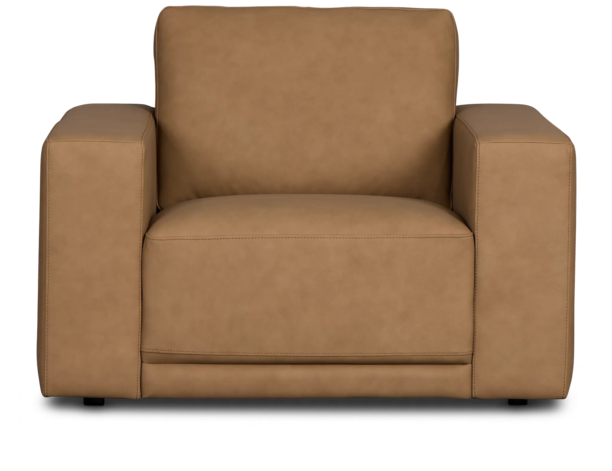 Kellan Light Brown Leather Chair