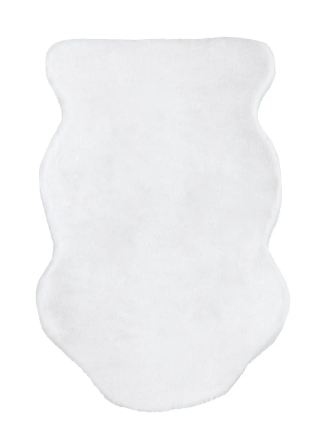 Kaycee White Shaped 2x3 Area Rug