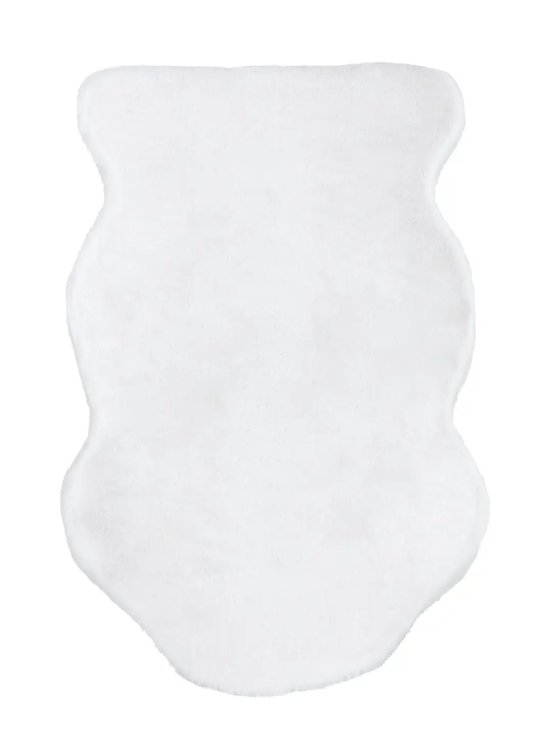 Kaycee White Shaped 2x3 Area Rug Kaycee White Shaped 2x3 Area Rug
