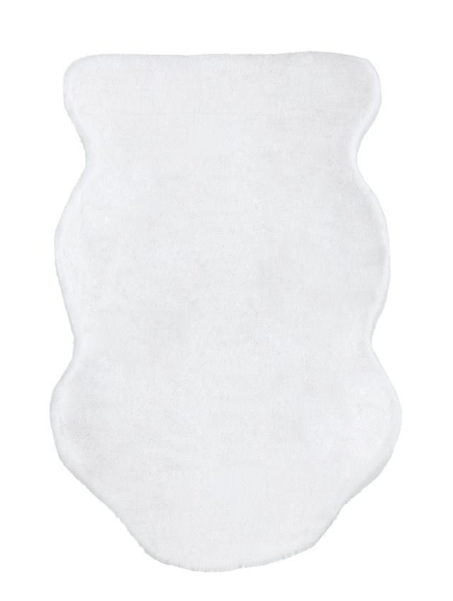 Kaycee White Shaped 2x3 Area Rug