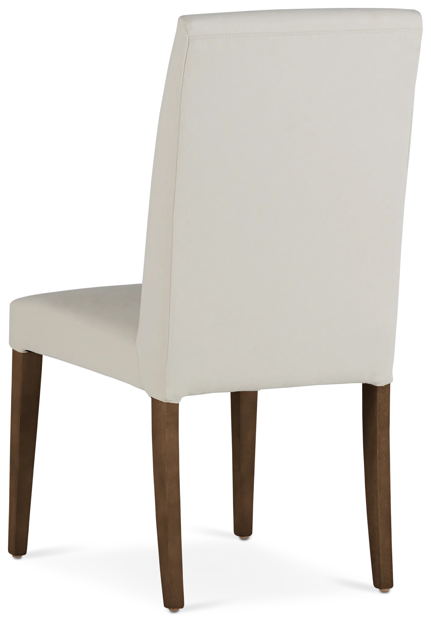 Destination Light Gray Short Slipcover Chair With Medium-tone Leg