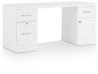 Newport White Writing Desk