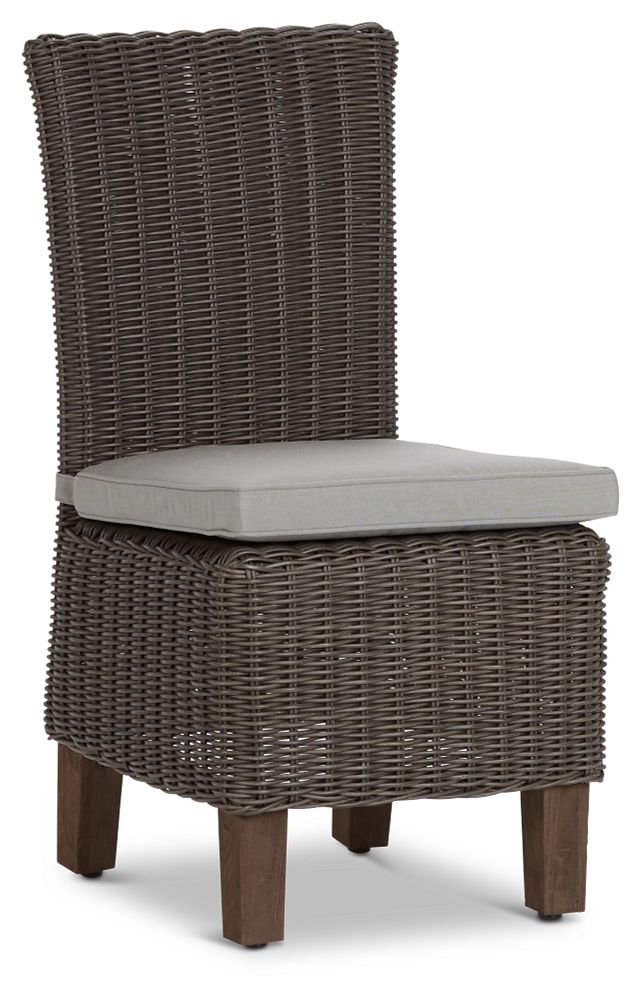 Canyon Gray Woven Side Chair