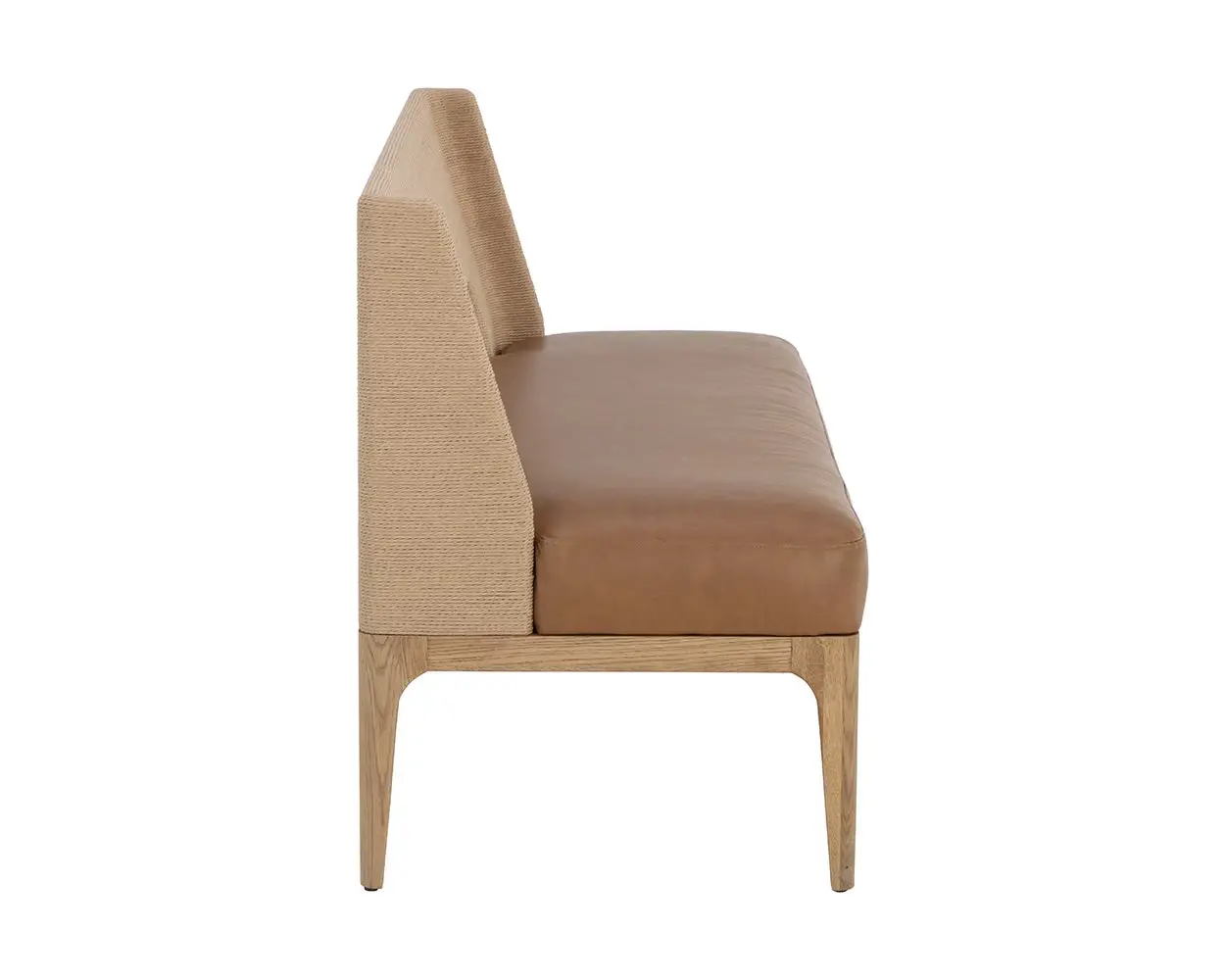 Joelle Brown Upholstered Dining Bench Joelle Brown Upholstered Dining Bench