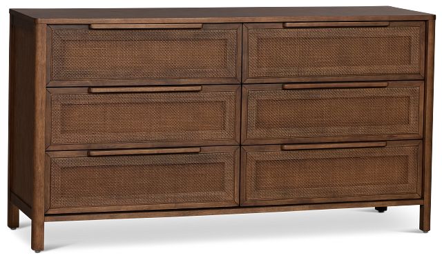 Pacific Mid Tone 6-drawer Dresser