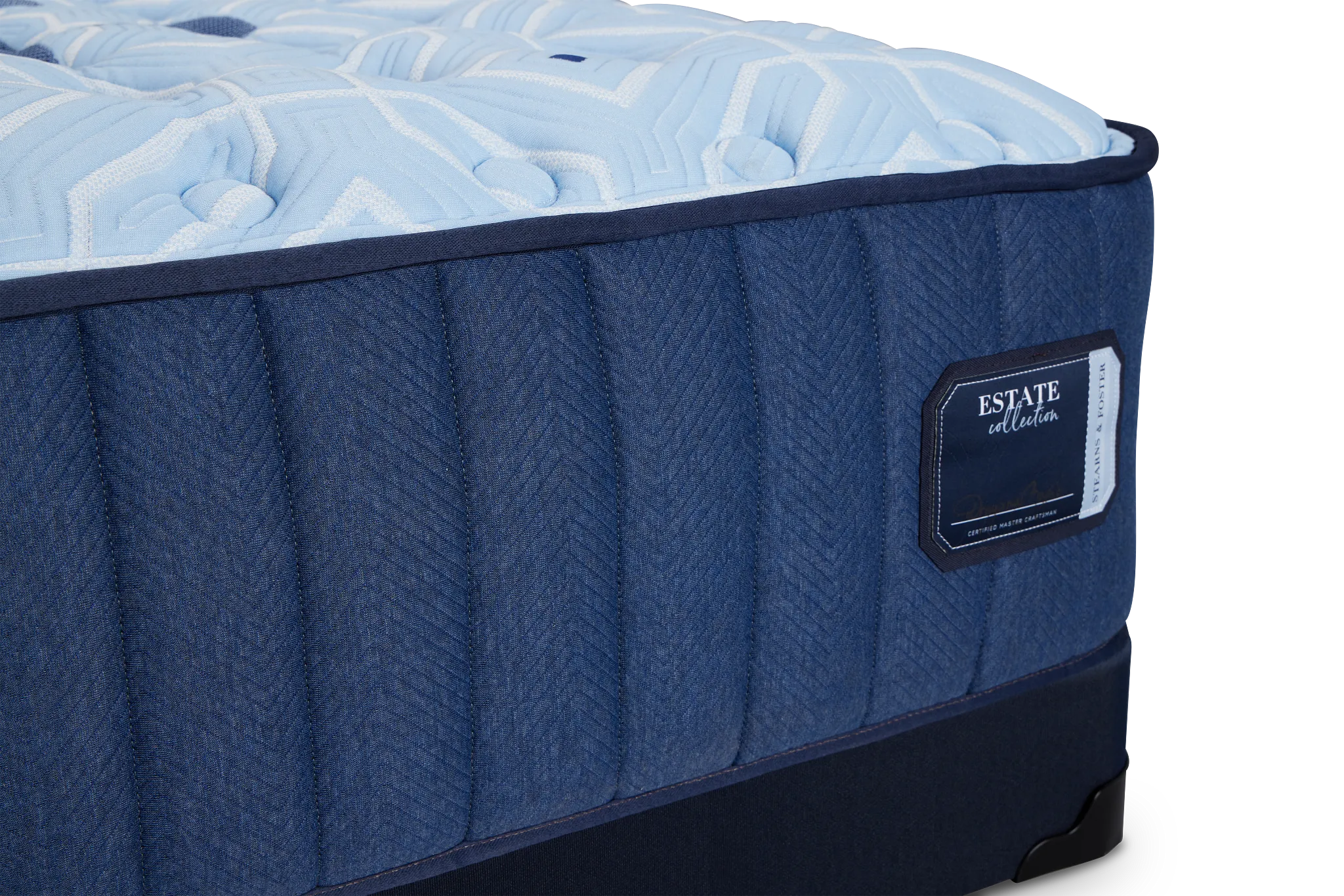 Stearns & Foster Estate Firm Low-profile Mattress Set