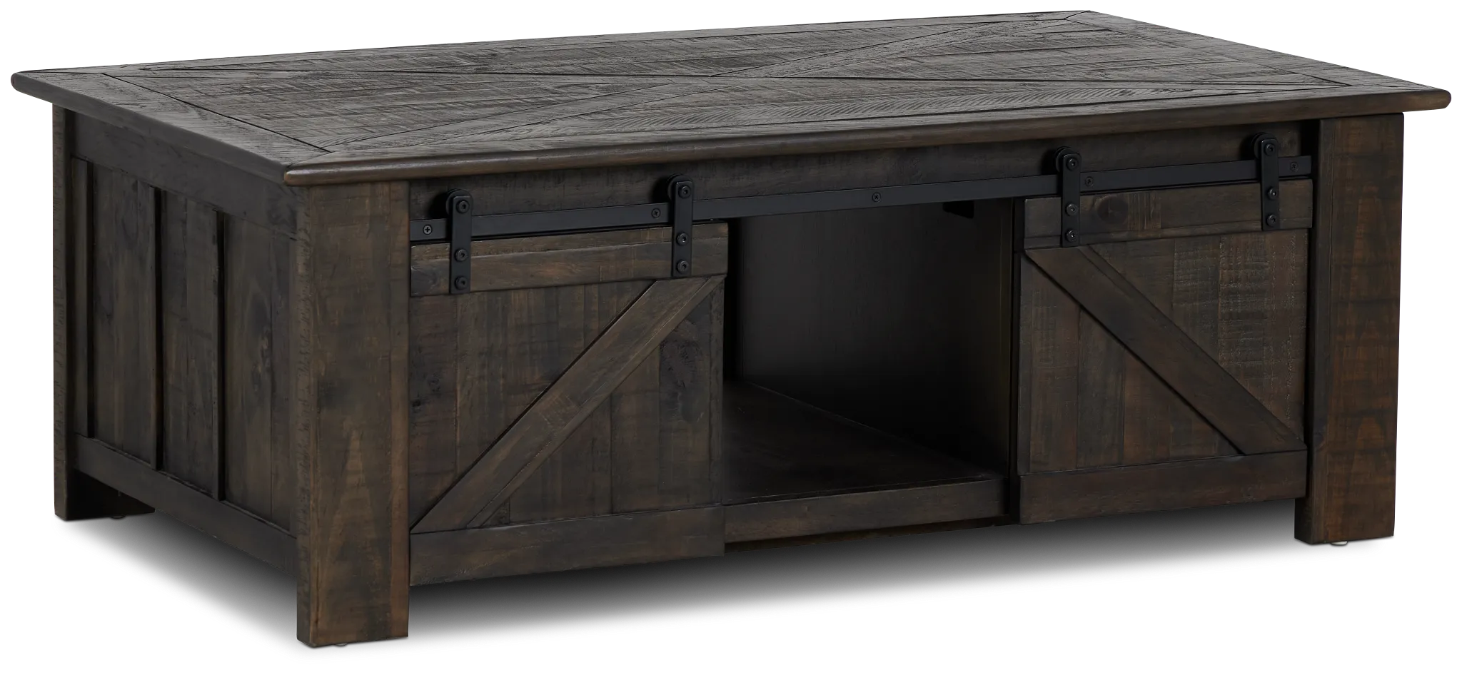 Garrett Dark Tone Castored Lift Coffee Table