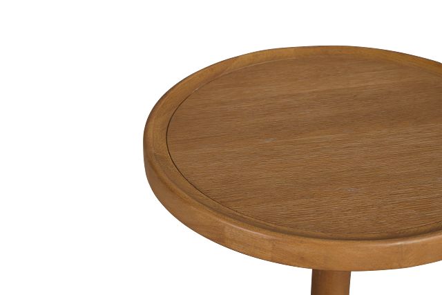 Provo Mid Tone Round Pedestal Table