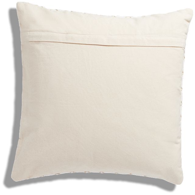 Wren Beige 22" Accent Pillow