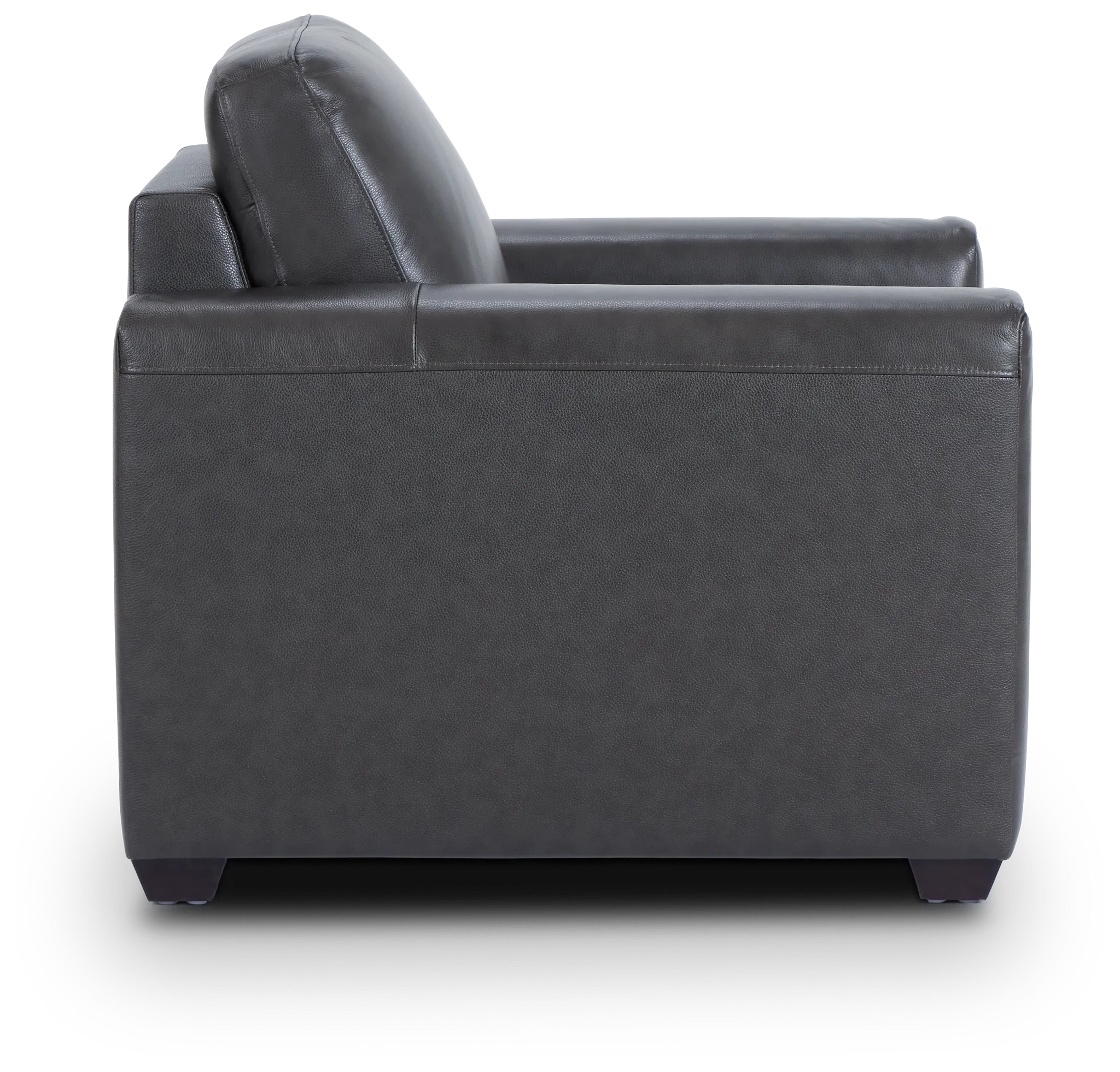 Lane Dark Gray Lthr/vinyl Chair