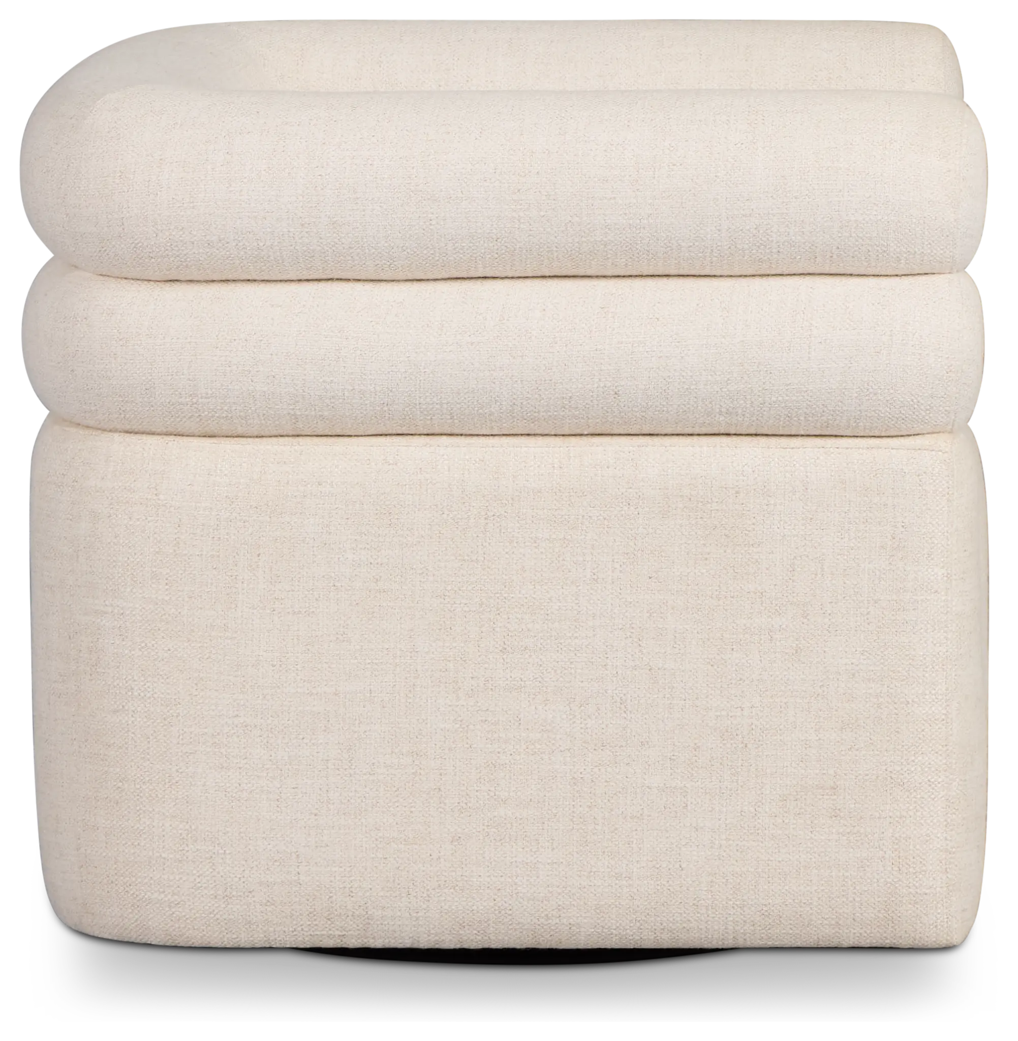 Celine Light Beige Fabric Swivel Accent Chair Celine Light Beige Fabric Swivel Accent Chair