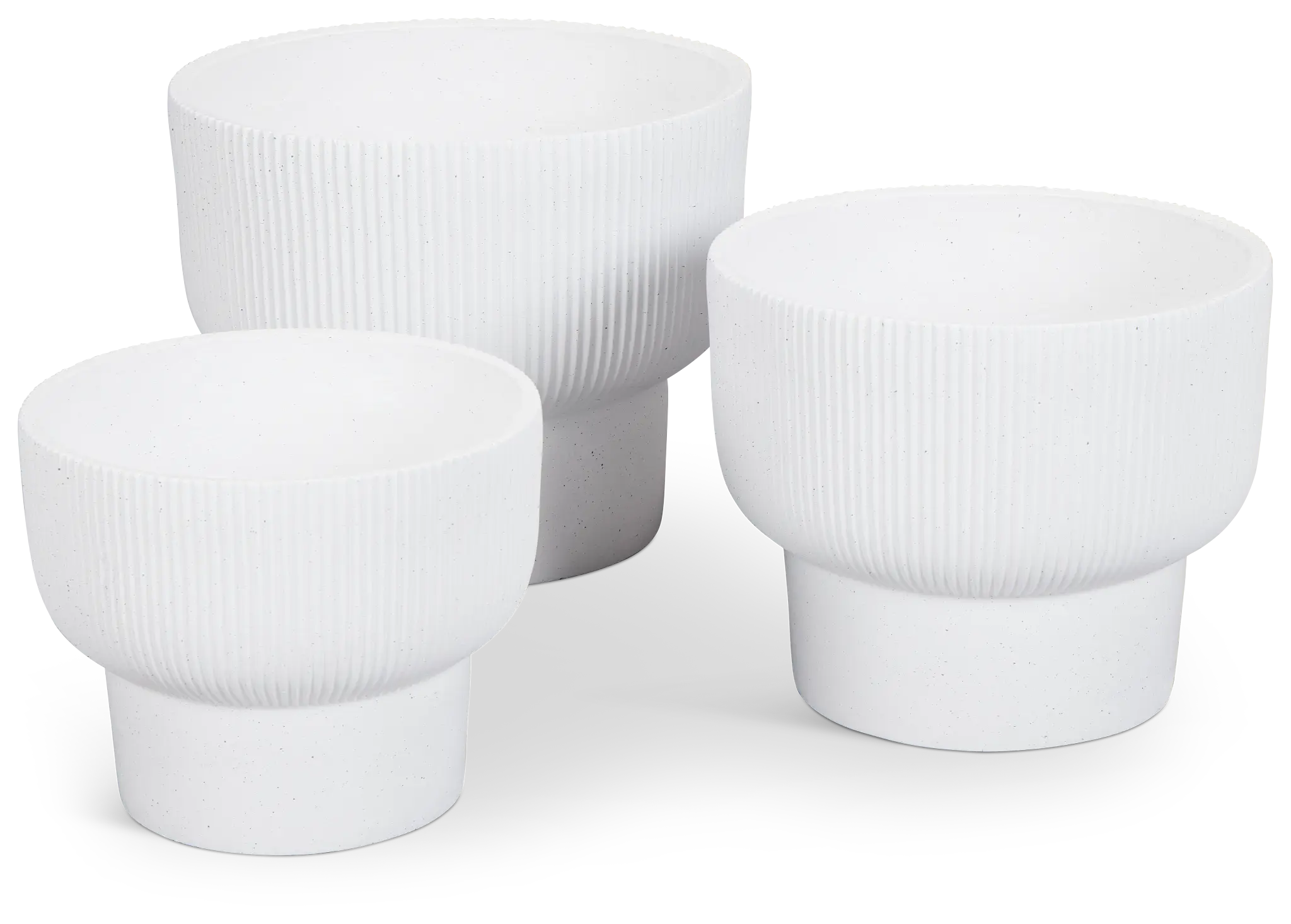 Yara White Small Planter Yara White Small Planter