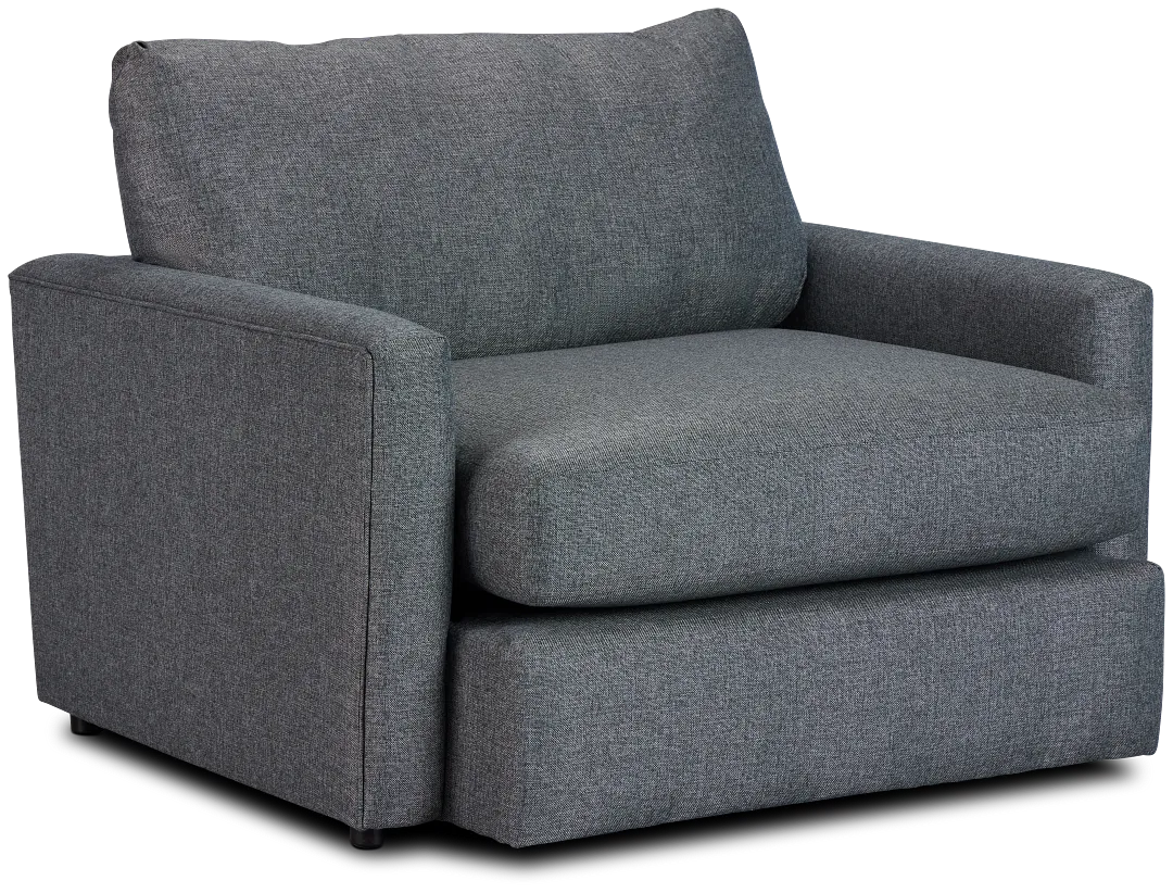 Noah Dark Gray Fabric Chair