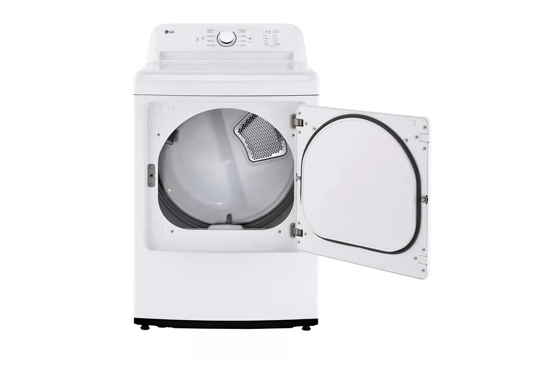 Lg 6101 Series White Front Load Gas Dryer