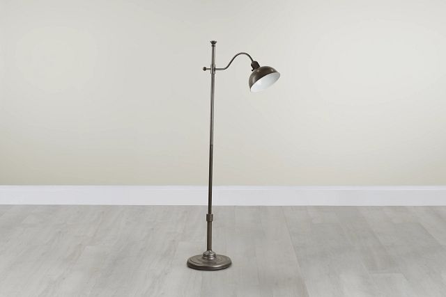 Castor Metal Floor Lamp