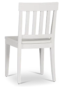 Nantucket White Pine Wood Side Chair