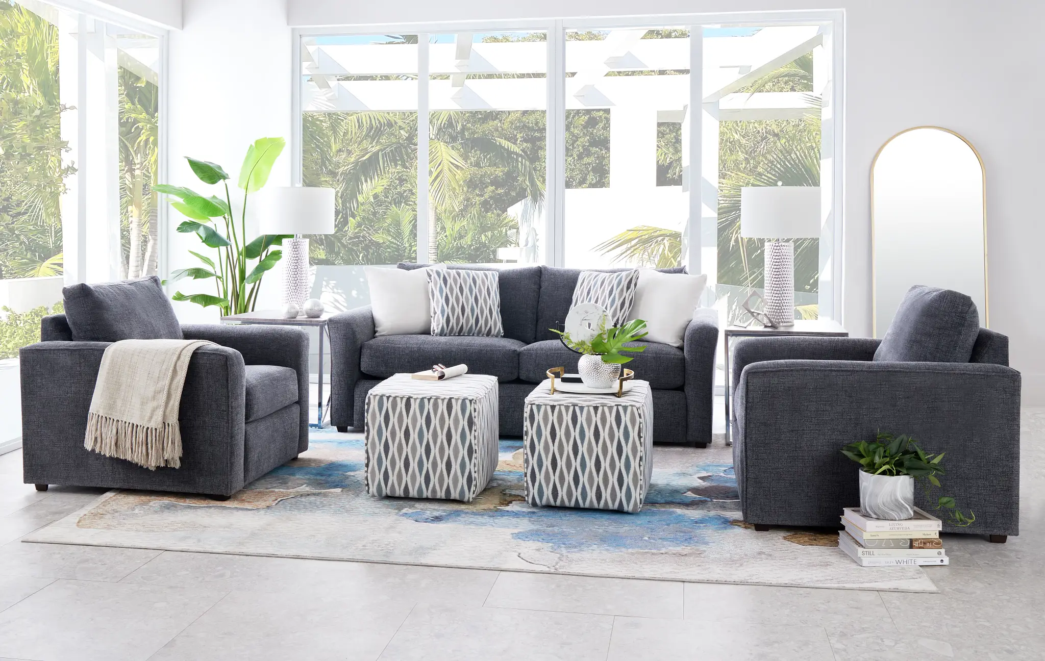 Maxie Dark Gray Micro Sofa Maxie Dark Gray Micro Sofa